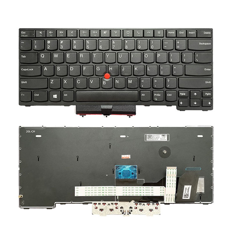 Lenovo ThinkPad L14 Gen 1/2 20U1 20U2 20U5 20U6 คีย์บอร์ด US สีดํา 5N20W67724 5N20W67688 5N20W67652