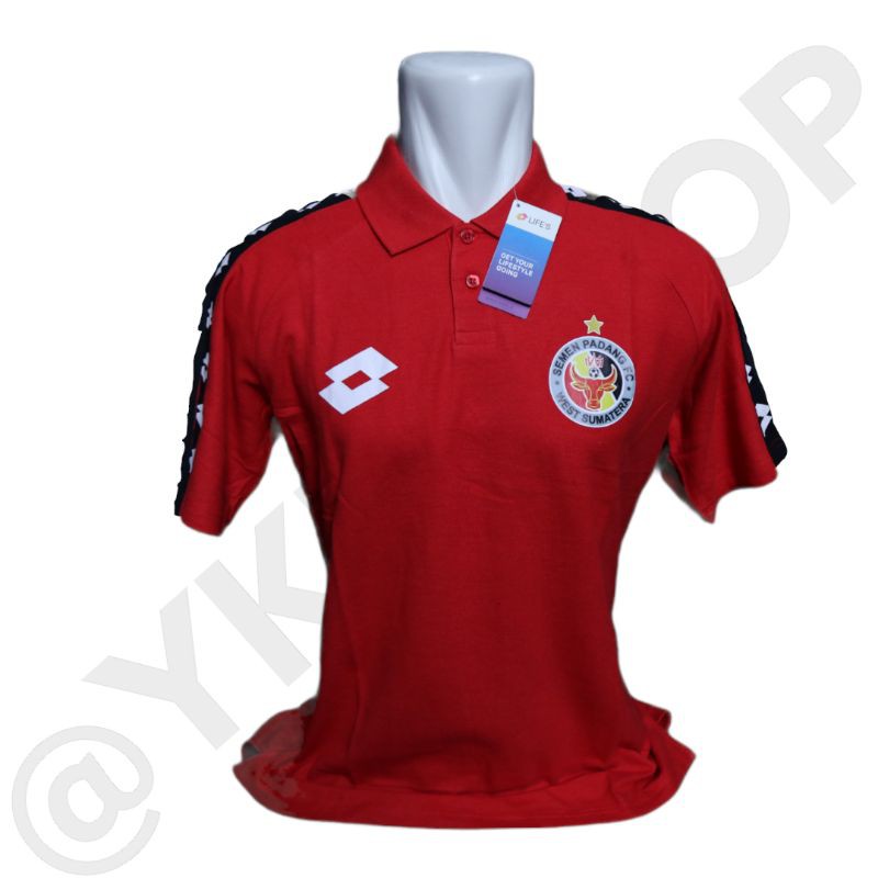 เสื้อยืดอย่างเป็นทางการ CEMENT PADANG FC 2019 RED [LOTTO]