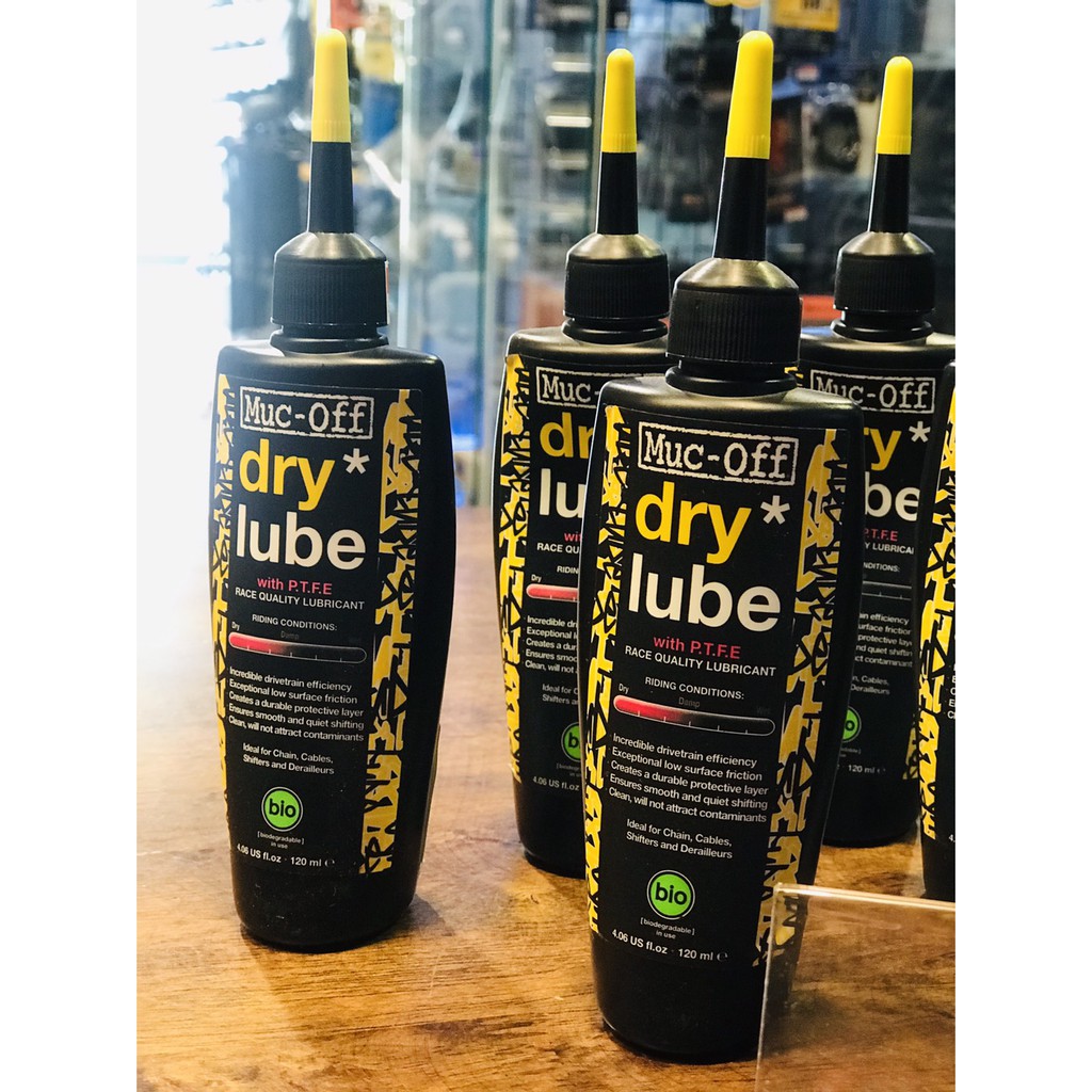 New2025 น้ำมันหยอดโซ่ Muc-Off Dry&Wet Lube Chain Lube,มีขนาด 50ml.&120ml. ช่วยให้การเข้าเกียร์เป็นไปได้อย่างราบรื่น - รูปที่ 6