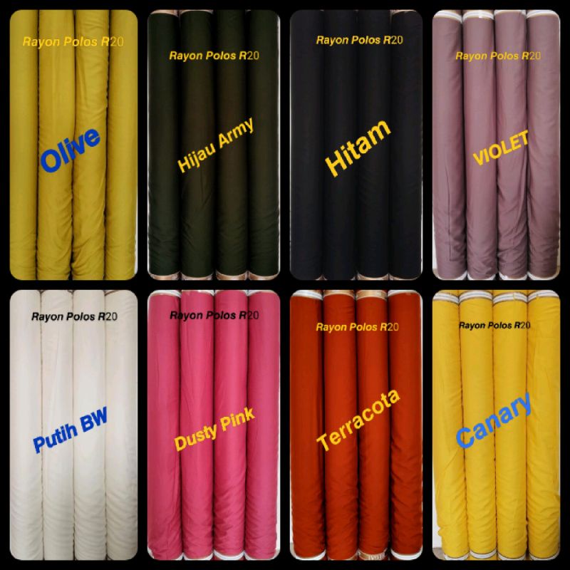 ผ้าฝ้าย KATUN RAYON พรีเมี่ยม RAYON VISCOSE RAYON