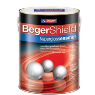 สีน้ำมัน เบเยอร์ชิลด์ Beger Shield supergross enamel ขนาด 1/4 แกลลอน (0.946 ลิตร)​