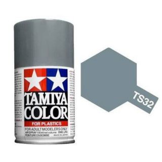 TAMIYA 85032 TS-32 HAZE GRAY สีสเปรย์ทามิย่า พ่นโมเดล (FLAT)