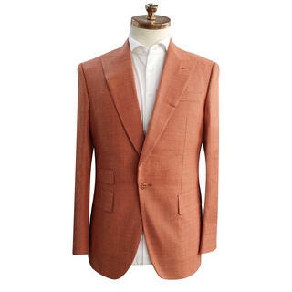 Latest Design Orange Coat Pant Men Suit
