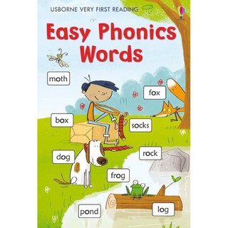 📗Usborne Very First Reading Easy Phonics Words พจนานุกรมคำศัพท์สำหรับเด็กเล็กที่เพิ่งเริ่มเรียน