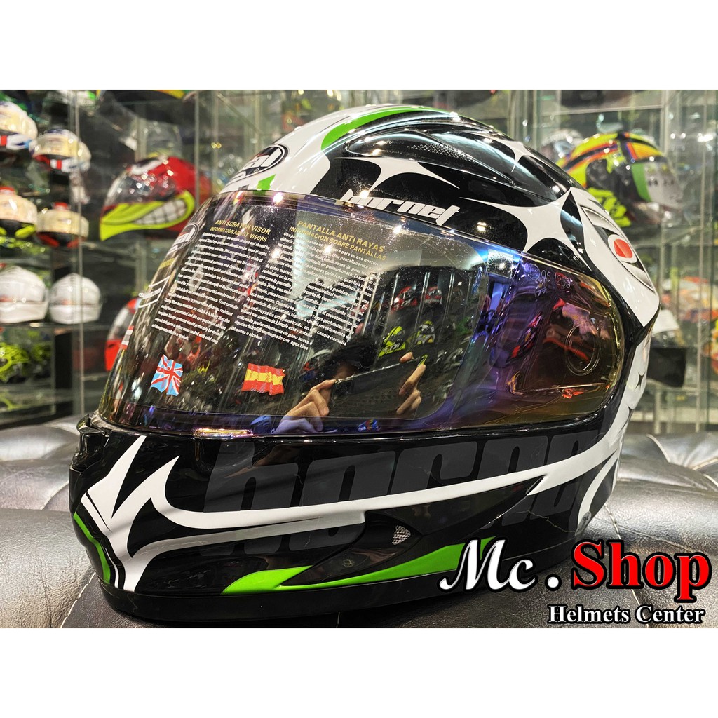 หมวกกันน็อค REAL Hornet GP Race เขียว