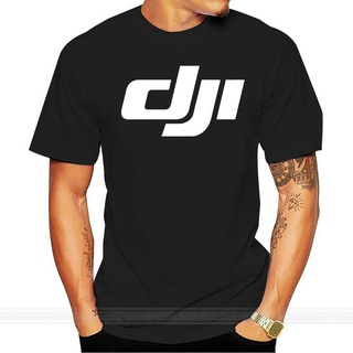 เสื้อยืดคอกลม แขนสั้น ผ้าฝ้าย พิมพ์ลาย Dji Drone Pilot สีขาว แฟชั่นสําหรับผู้ชาย