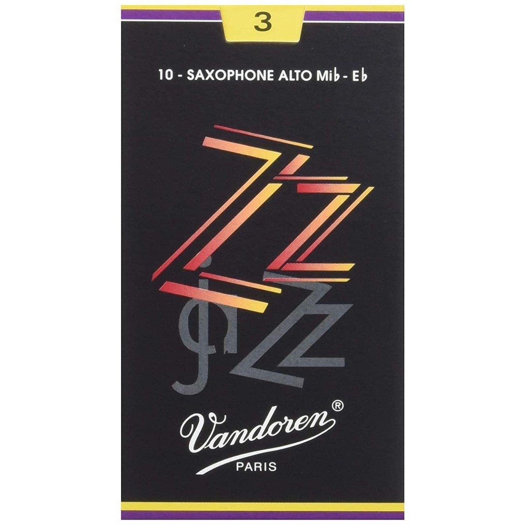 CC ..ลดราคาพิเศษ30% ของมีจำนวนจำกัด.. Vandoren SR413 Alto Sax ZZ Reeds – 10 Pieces/Box ลิ้นแซกโซโฟน อัลโต ..ราคาถูกที่สุด ลดราคา30%..