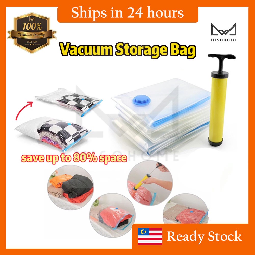 [Super Save Package]Bundle Package Vacuum Compressed Bag Home / Travel Save Space Tidy Anti Bugs 空间行
