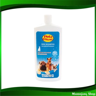 แชมพูสำหรับสุนัขสูตรสำหรับกำจัดกลิ่น 1000 มล เพ็ทส์เฟรนด์ Petz Friend Dog Shampoo For Deodorant แชมพูสัตว์ แชมพูหมา