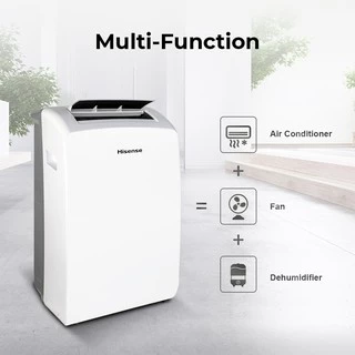 Hisense แอร์เคลื่อนที่ Portable Air Conditioner 12000 BTU หน้าจอแสดงผล LED รุ่น AP-12CR4RNXS0