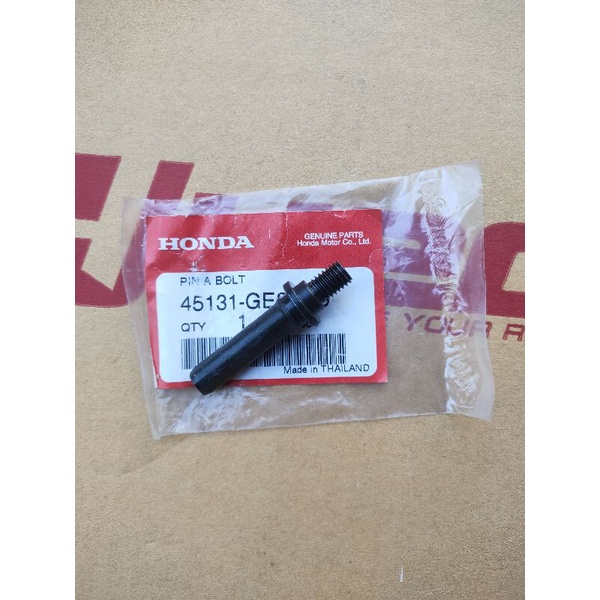 45131-GE2-006สลักยึดเบรคตัวล่างแท้ NOVA,LS,TENA,LS,1ชิ้น อะไหล่แท้HONDA