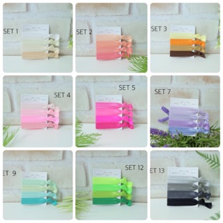 Hair tie "Roller Colors" set 4 pcs.