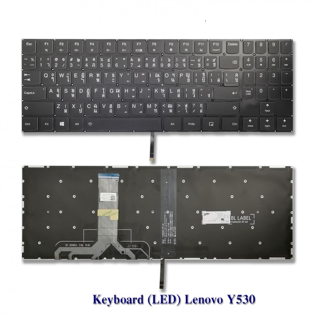 KEYBOARD IBM LENOVO คีย์บอร์ด Lenovo Legion Y520 Y530 Y540 Y520-15IKB Y720 Y720-15IKB Y7000P Y530-15