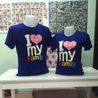 ส่งฟรี เสื้อครอบครัว เสื้อคู่ เดี่ยว แก๊งค์