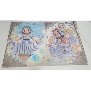 [ลิขสิทธิ์แท้] เซต 2 ชิ้น แฟ้ม A4 ลาย Sayaka Miki  และ รูปรวมตัวละคร