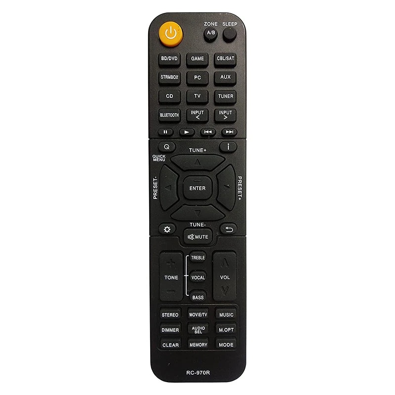 Universal REMOTE สําหรับ ONKYO RC-970R TX-SR393 HT-R398 TX-SR494 HT-S3910 เสียง/วิดีโอตัวรับสัญญาณรี