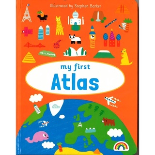 My First Atlas บอร์ดบุค ภาษาอังกฤษ