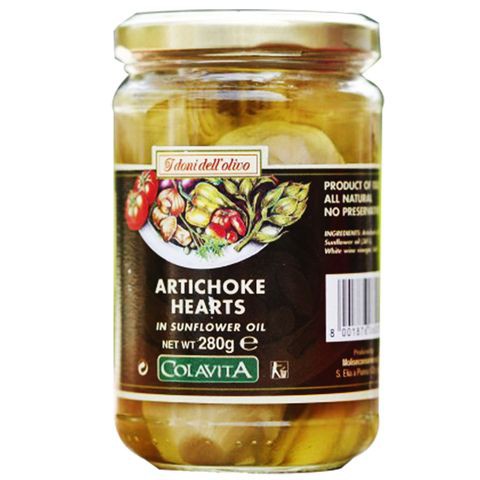 Colavita Artichoke Hearts 280g โคลาวิต้า อาติโช๊ค ฮาร์ทส์