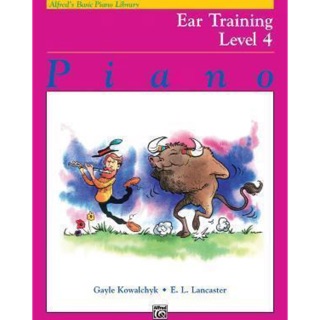 Alfred’s basic piano library: Ear training Level4   🎹