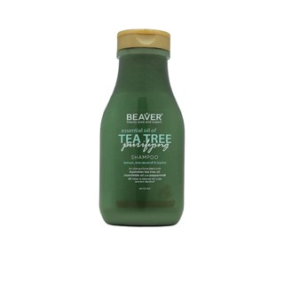 BEAVER แชมพู Tea Tree Purifying Shampoo Travel Size ขนาด 60 มล. ผลิตภัณฑ์บำรุงผม ผลิตภัณฑ์ดูแลเส้นผม ผลิตภัณฑ์ดูแลผิวกาย