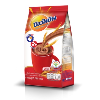 OVALTINE โอวัลติน เครื่องดื่มมอลต์ รสช็อกโกแลต 560 กรัม