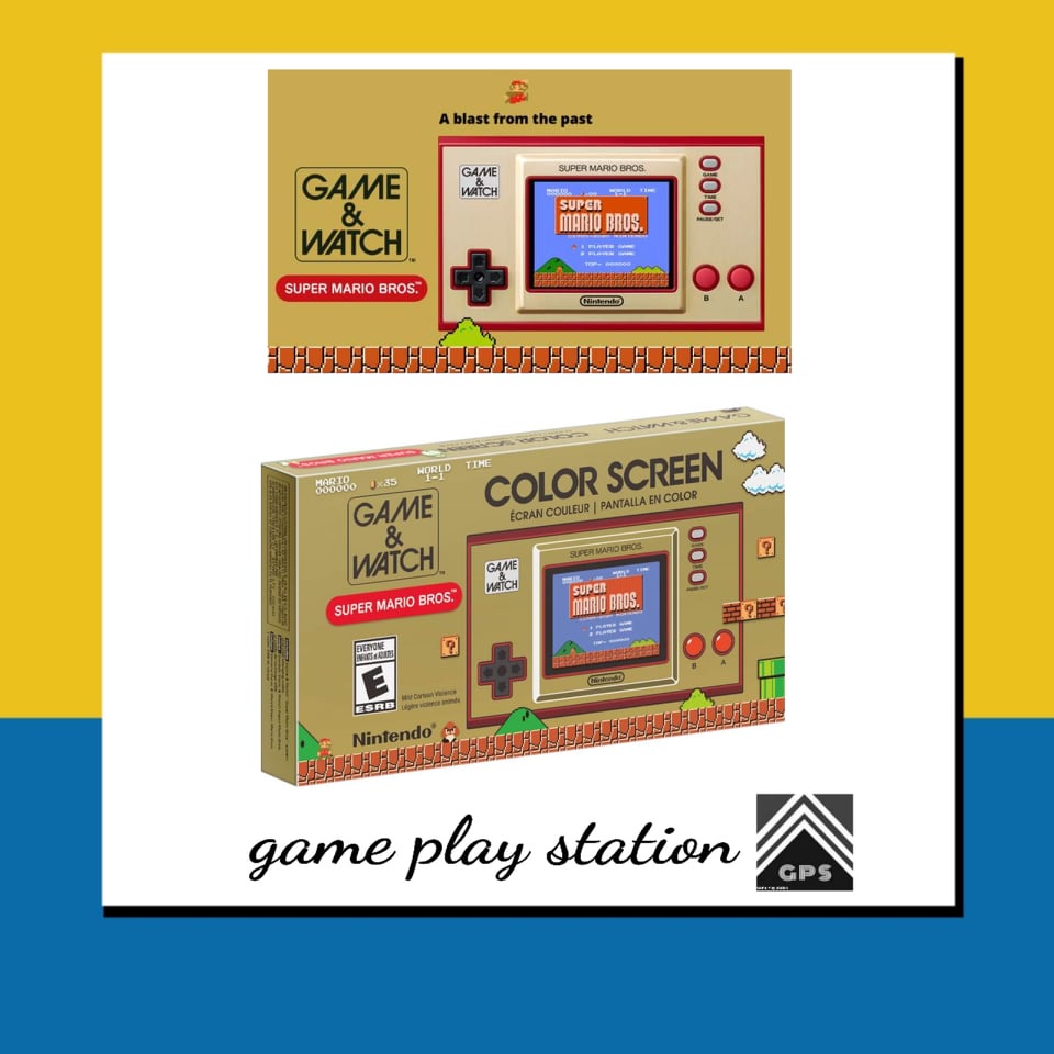 nintendo Game & Watch color screen Super Mario Bros ( english ...