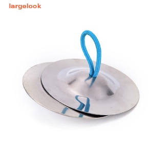 [largelook] Silver Good Quality Percussion Musical Instrument Belly Dancing Silver Finger Cymbals