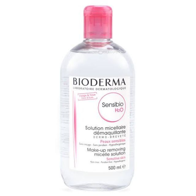 Bioderma Sensibio H2O Make-up Removing Micelle Solution 500ml