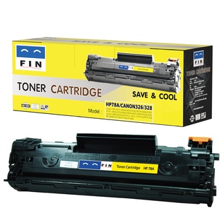 FIN ตลับหมึก HP CE 278A (78A) สำหรับ HP LaserJet P1566, P1606 , P1536 ตลับหมึกเลเซอร์ดำ ราคาถูกรับประกัน ออกใบกำกับภาษี