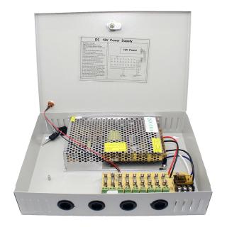 CCTV Power Supply 24V/10A (9 Line)