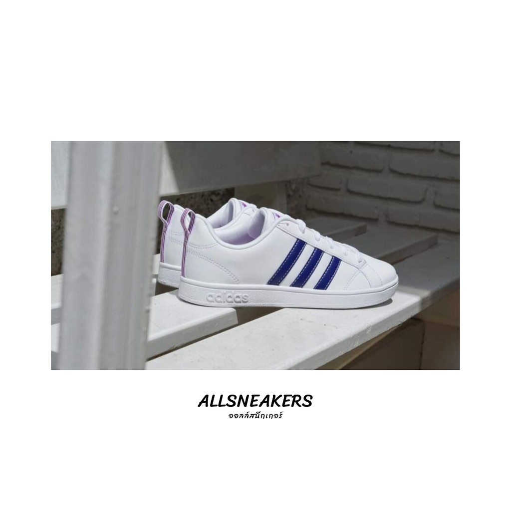 DF Adidas รองเท้าลำลอง รุ่น Neo VS Advantage สี White-Purple