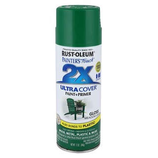 [พร้อมส่ง] HomeDoDee สีสเปรย์ RUST-OLEUM 2X #9100 MEADOW GREEN สีสเปรย์ สีกระป๋อง สีพ่น