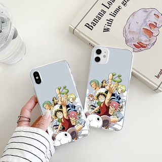 One Piece เคสไอโฟน 12 pro case iPhone 8พลัส 7 8 Plus Se2020 เคส X Xr XsMax เคสโทรศัพท์ 14 13 11 promax anime cover