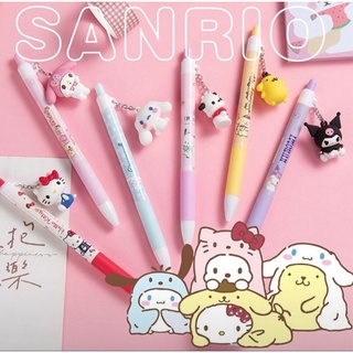 ปากกาเจลน้ำเงิน sanrio ห้อย พร้อมส่งจ้า แถมไส้ให้ด้วย