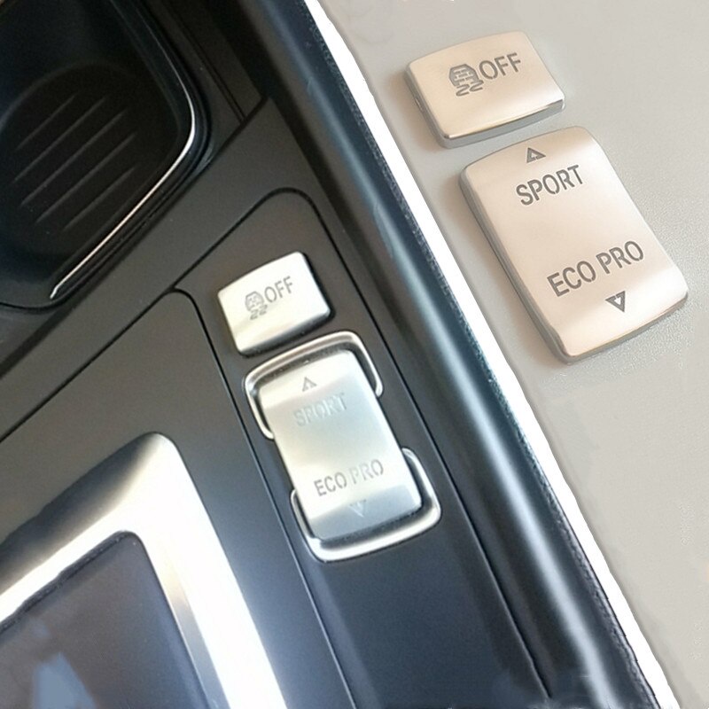 รถ Central Handbrake ปุ่มซ้ายตกแต่งสติกเกอร์ Trim สําหรับ BMW 1 series F20 ซีดาน 3 series 4 series F30 F35 F22