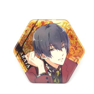 Tsukiuta The Animation Udiki Arata Metalic Can Badge เข็มกลัด งานลิขสิทธิ์ Tsukiani แท้จากญี่ปุ่น