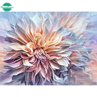 DIY 5D Diamond Painting  Full Round Drill Pink Flower Diamond Mosaic Rhinestone Paintings Home Decor 30*40cm