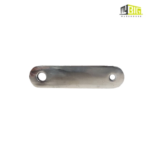 SINGLE GLASS CLAMP Q405-S 114X29X5.0MM (ขัดเงา)