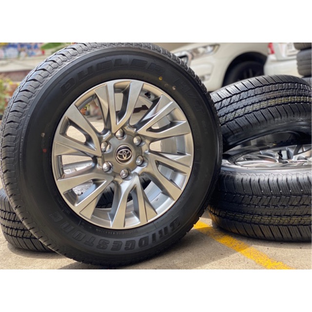 ล้อAll New Fortuner 2020 ขอบ18”ป้ายแดงพร้อมยางบริสโตน 265/60/18”ปี20