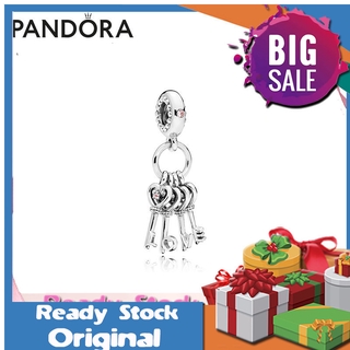 Pandora จี้สร้อยคอ สร้อยข้อมือเงิน 925 ของขวัญวันเกิด สําหรับผู้หญิง p825 Diy