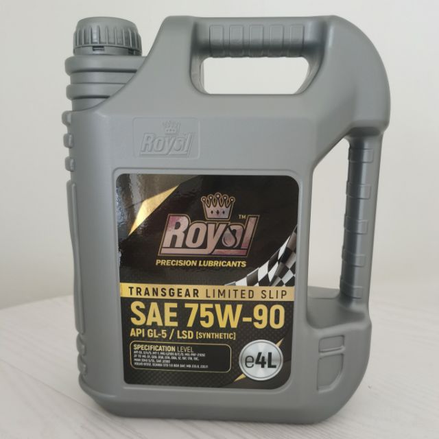 ROYAL PRESSION LUBRICANTS LSD- [SYNTHETIC] 75W-90 TRANSMISSION LIMITED SLIP 4L