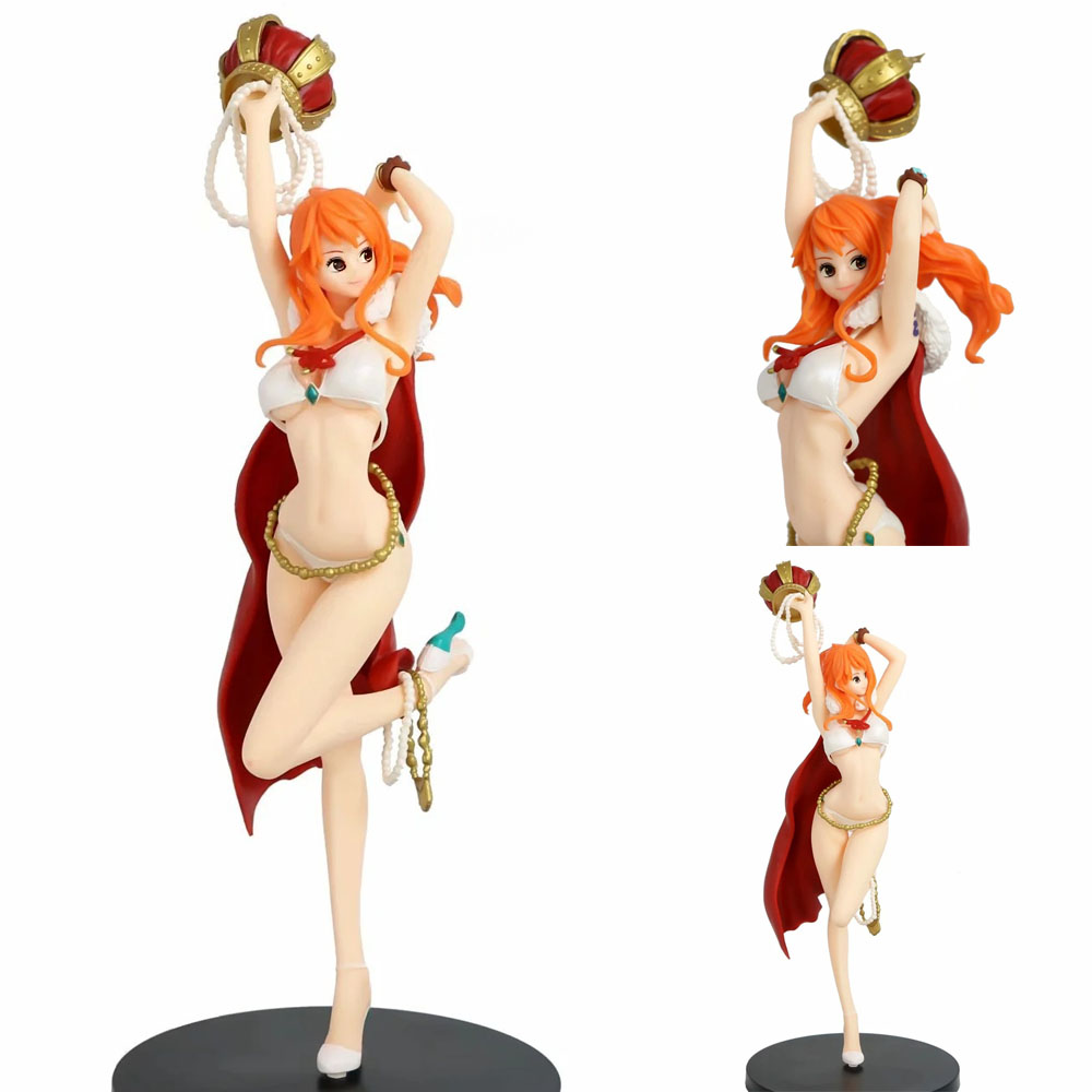 โมเดลวันพีช Nami Code:B Ver. Flag Diamond Ship One Piece นามิ Figure Straw Hat Pirates Cat Burglar บ