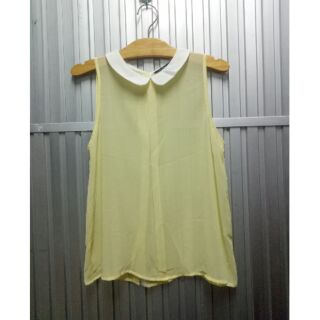 เสื้อซีทรูงานป้ายซาร่า Size L สภาพดี