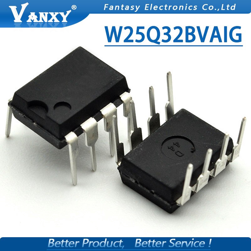 5pcs W25Q32BVAIG DIP W25Q32 DIP8 25Q32 DIP-8 25Q32BVAIG W25Q32BVDAIG W25Q32FVAIG