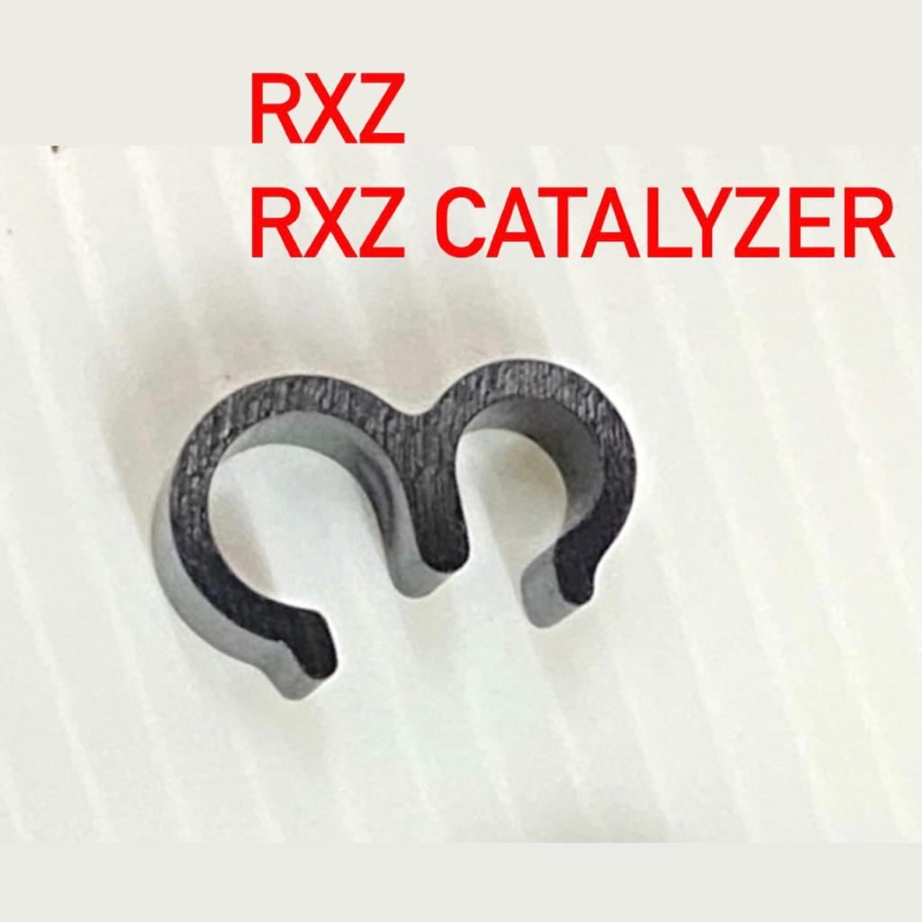 Yamaha RXZ / เครื่องวิเคราะห์แมว 5PV ใหม่ / DT125 คลิปท่อ 2T DT 125 2T คลิปยาง PIPE KLIP RXZ CATALYZ