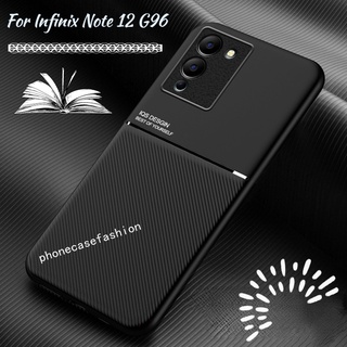 เคสโทรศัพท์มือถือหนัง ผิวด้าน กันกระแทก แฟชั่น สําหรับ infinix Note 12 G96 note12 G 96