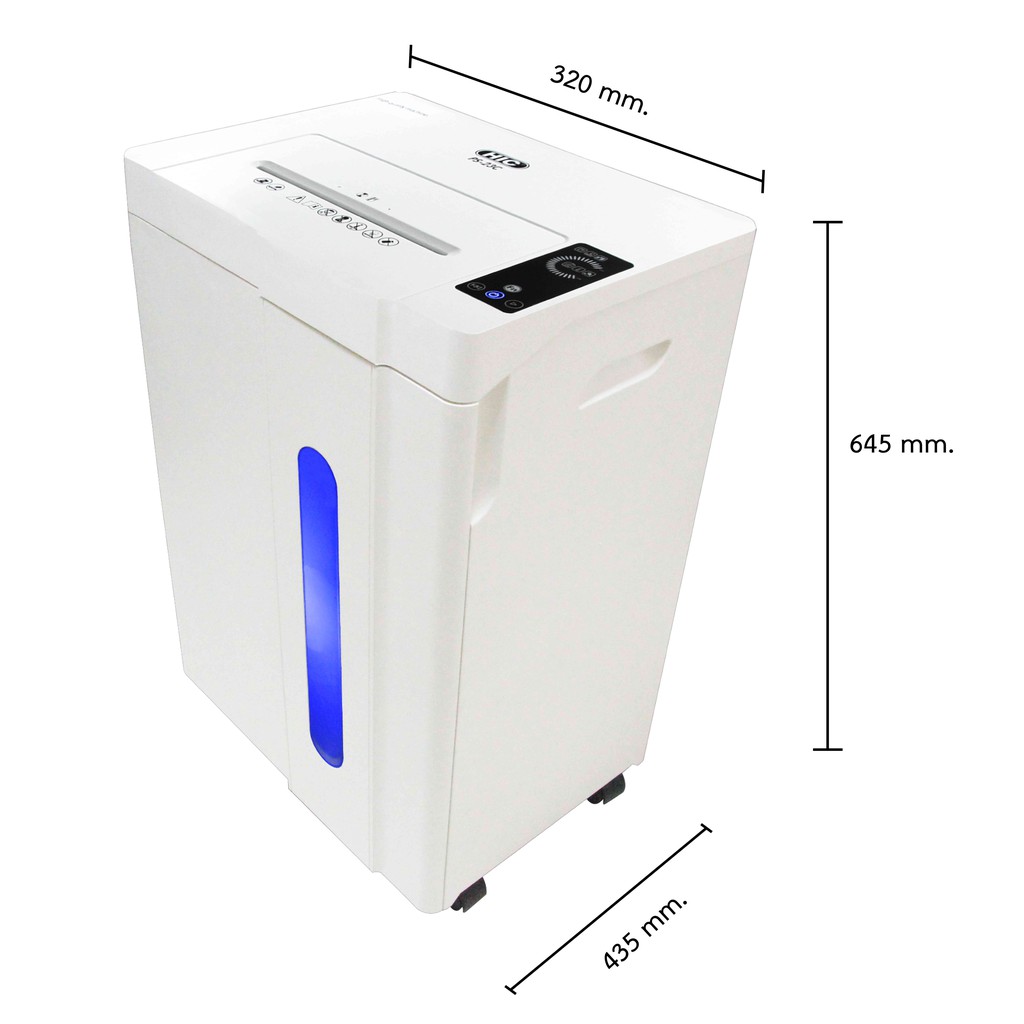 HIC เครื่องทำลายเอกสาร รุ่น PS-23S ตัดตรง (Strip cut) กว้าง 4 มม.