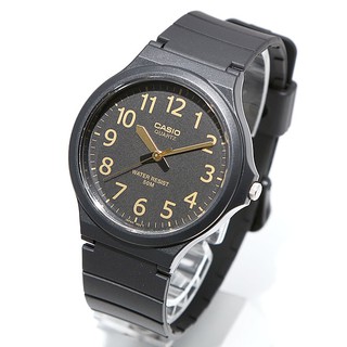 CASIO นาฬิกาข้อมือผู้ชาย รุ่น MW-240-1B2VDF - สีดำ