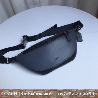 us นำเข้า⭐️ Coach 79149 Warren Belt Bag in Colorblock ผู้หญิง กระเป๋าคาดเอวผู้ชาย