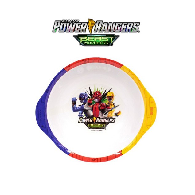 ใหม่! Power Rangers Beast Morphers อเนกประสงค์ 6 นิ้วชามอาหารเด็ก / ชามจับ / Mangkuk Makan / 餐具 เมลา